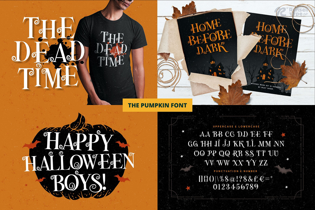 The Best Halloween Font Bundle, a Font by Runsell Studio (Photo 5 of 74)