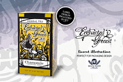 Enchanted Forest Linocuts, an Object Illustration by WhiteRiverStudio (Thumbnail 5 of 5)