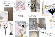 Wildflower Ink Atelier, a Decorative Illustration by The Journey Atelier (Thumbnail 18 of 19)