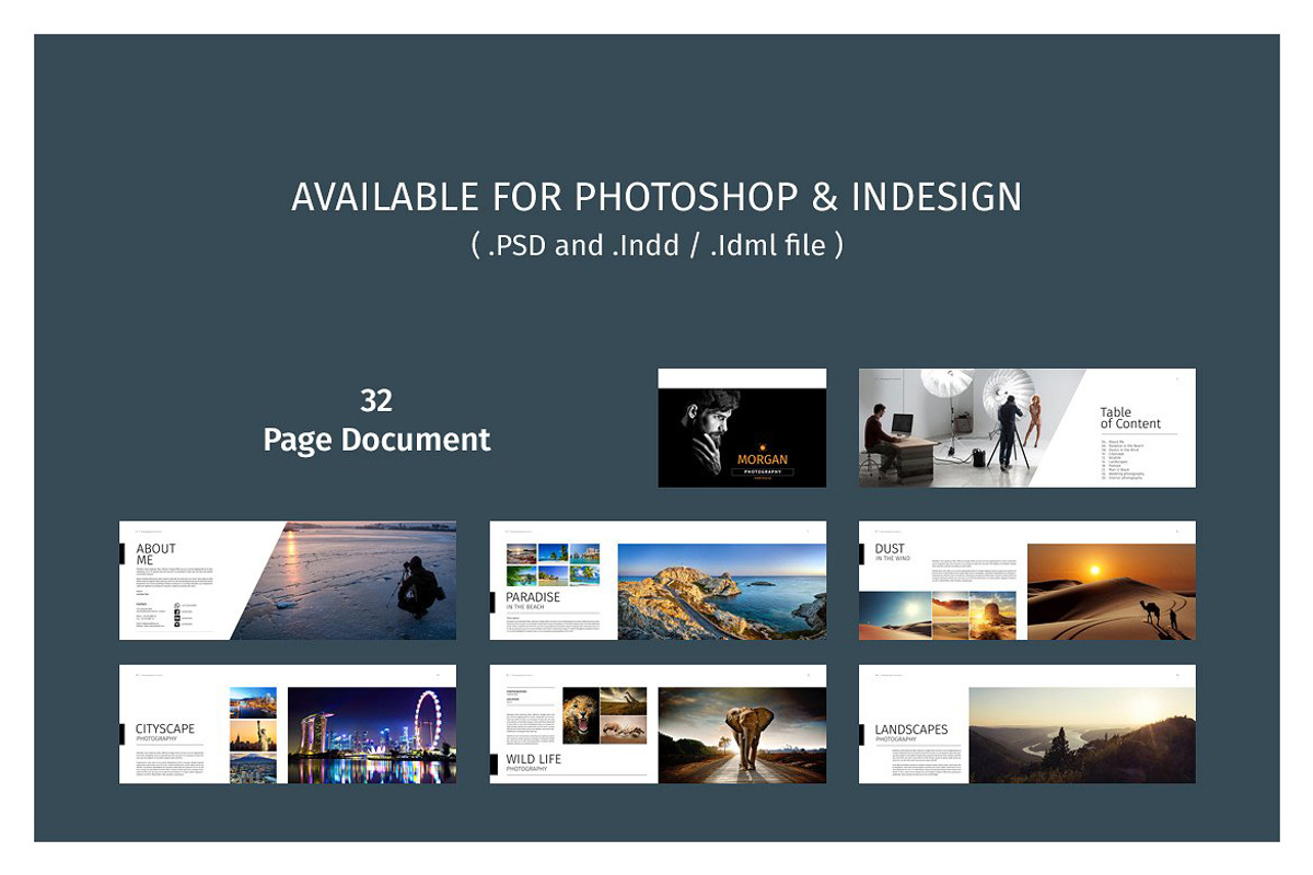 Photography Portfolio BUNDLE, a Brochure Template by adekfotografia (Photo 12 of 27)