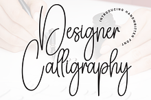 Designer Calligraph | Script Font