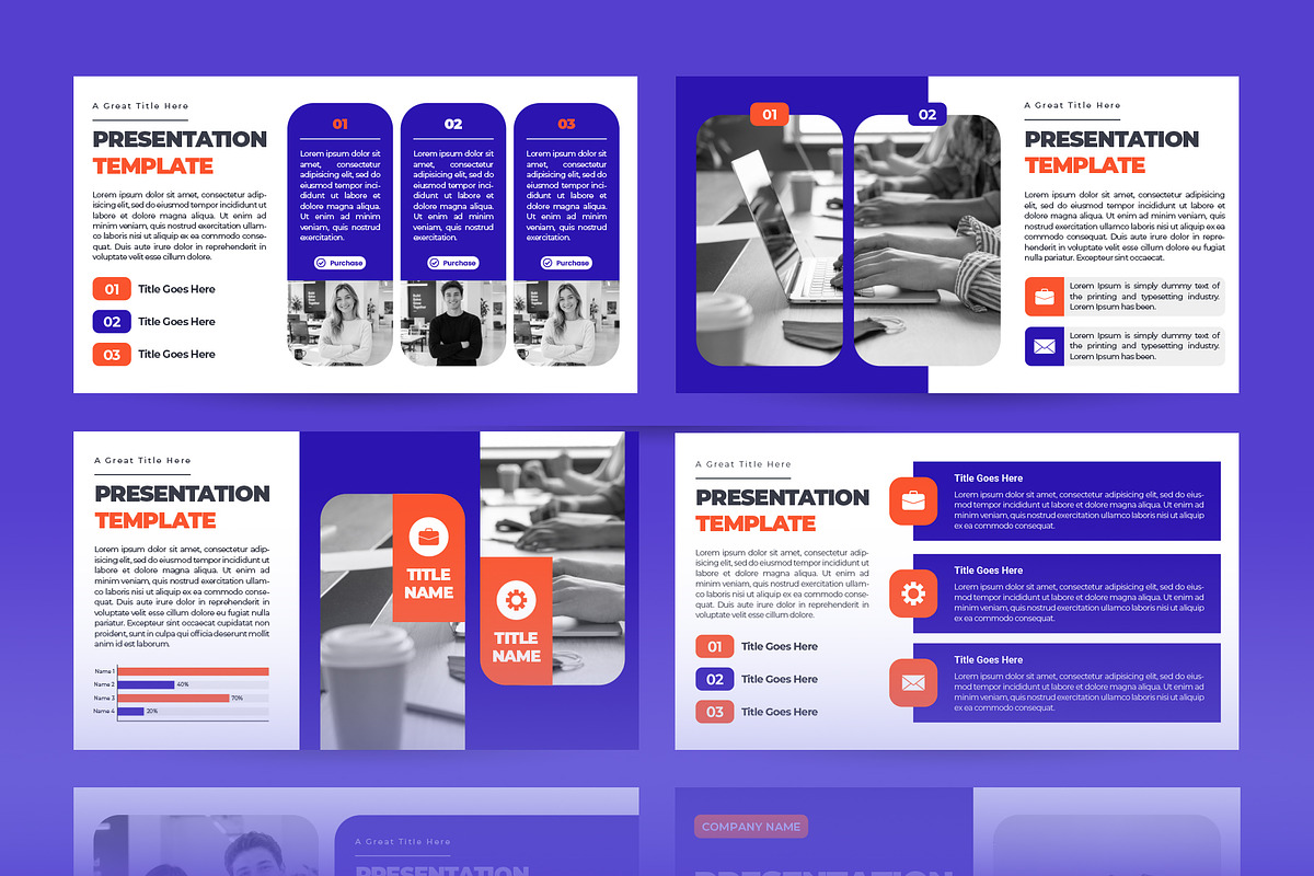 Business Strategy Presentation, a Presentation Template by CreativeUP (Photo 6 of 6)