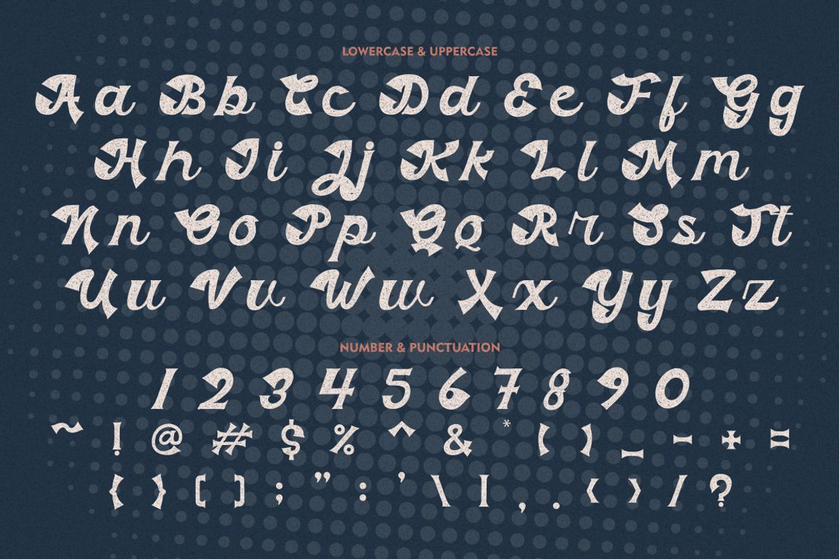 The Bad Vintage - Vintage Script, a Script Font by PutraCetol Studio (Photo 12 of 12)
