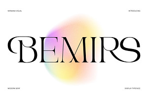 Bemirs - Stylish Serif