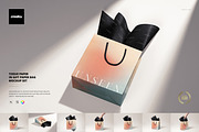 Tissue Paper in Gift Bag Mockup, a Packaging Mockup by creatsy5 (Thumbnail 1 of 14)