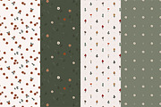 Mathilda Seamless Floral Patterns, a Pattern Graphic by Emilie Cliche (Thumbnail 7 of 9)