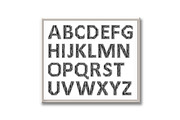 Vector Alphabet Set. Black letters, an Outline Icon by RODINA (Thumbnail 2 of 3)