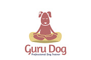 Guru Dog Logo, a Branding & Logo Template by Zlaws (Thumbnail 2 of 5)
