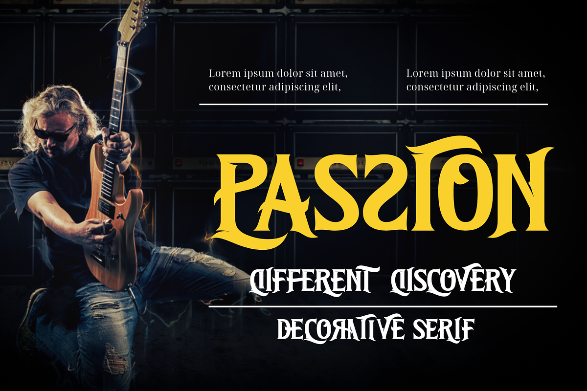 Different Discovery Font, a Serif Font by 177Studio (Photo 4 of 8)