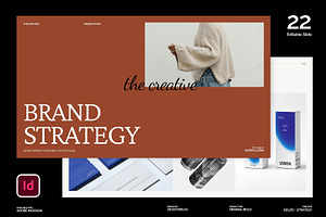 ROZA - Creative Brand Strategy Deck, a Presentation Template by Devators