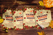 Thanksgiving Flyer, a Flyer Template by Totem Design Studio (Thumbnail 2 of 5)