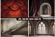 Classic and Baroque Photo Backdrops, an Object Graphic by PrintHaven Designs (Thumbnail 6 of 11)