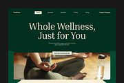 Figma Wellness Coaching Landing Page, a Landing Page Template by Musara (Thumbnail 2 of 5)