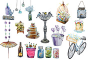 Garden Party - Watercolors, an Illustration by Friendly Label (Thumbnail 4 of 5)
