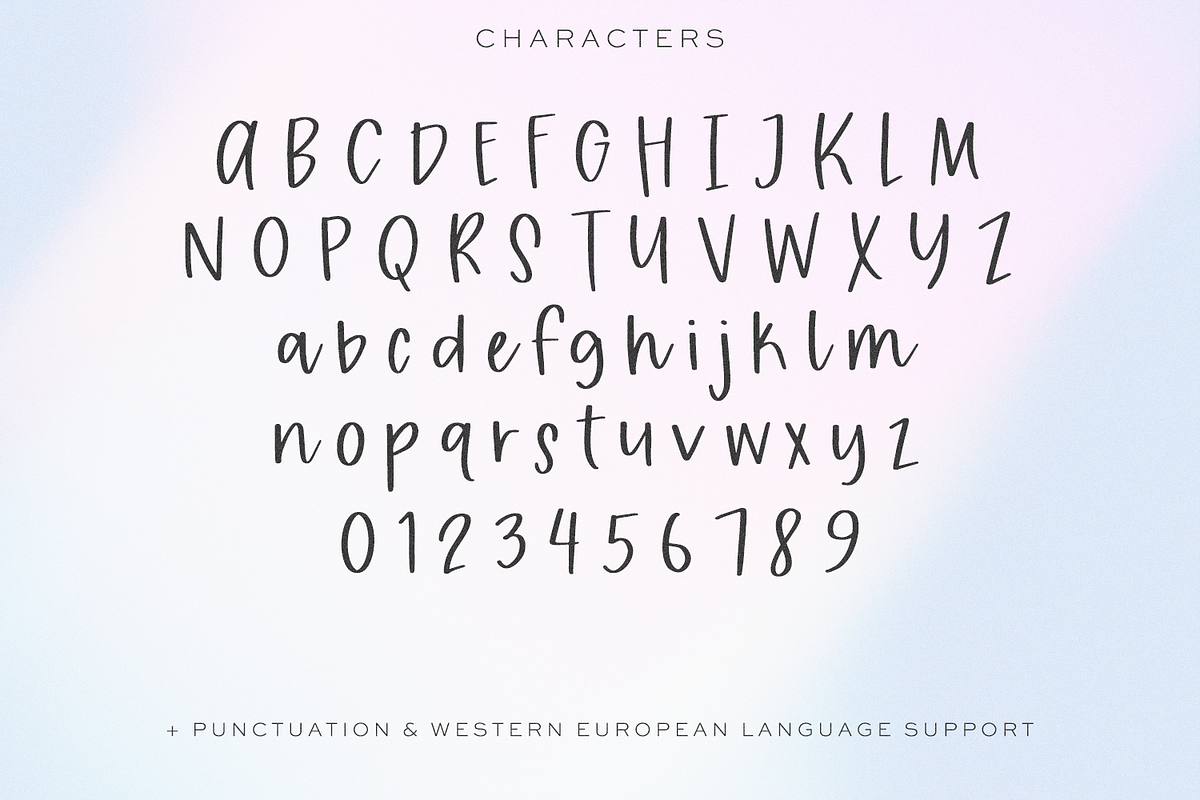 Bluebell Dreams Script, a Handwritten Font by Beck McCormick (Photo 10 of 10)