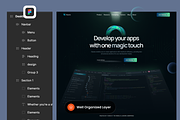 Development Tools Landing Page, a Landing Page Template by SLAB! Design (Thumbnail 2 of 4)