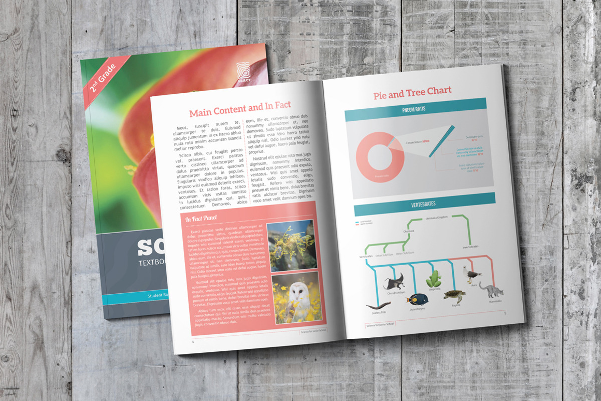 Science Textbook Template 2.0, a Magazine Template by fisihsani (Photo 3 of 10)