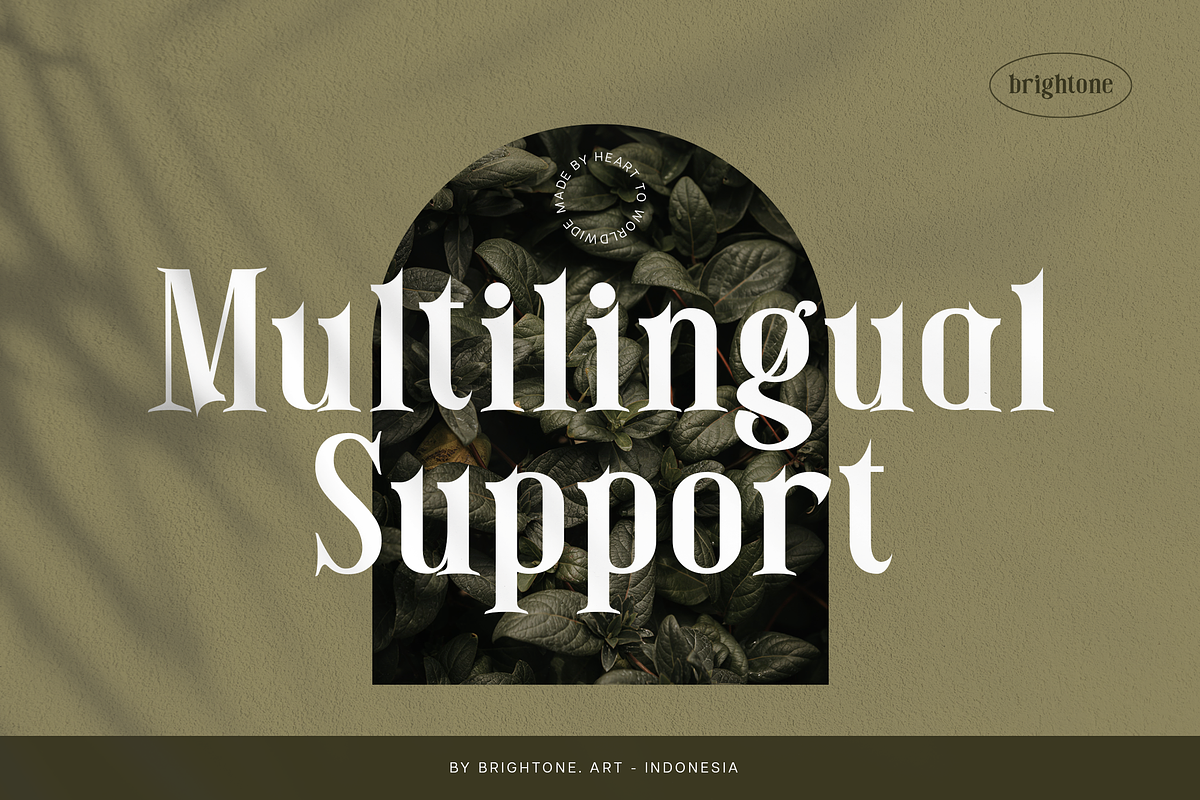 Lalitya Rinde - Modern Serif Font, a Serif Font by Brightone (Photo 3 of 8)