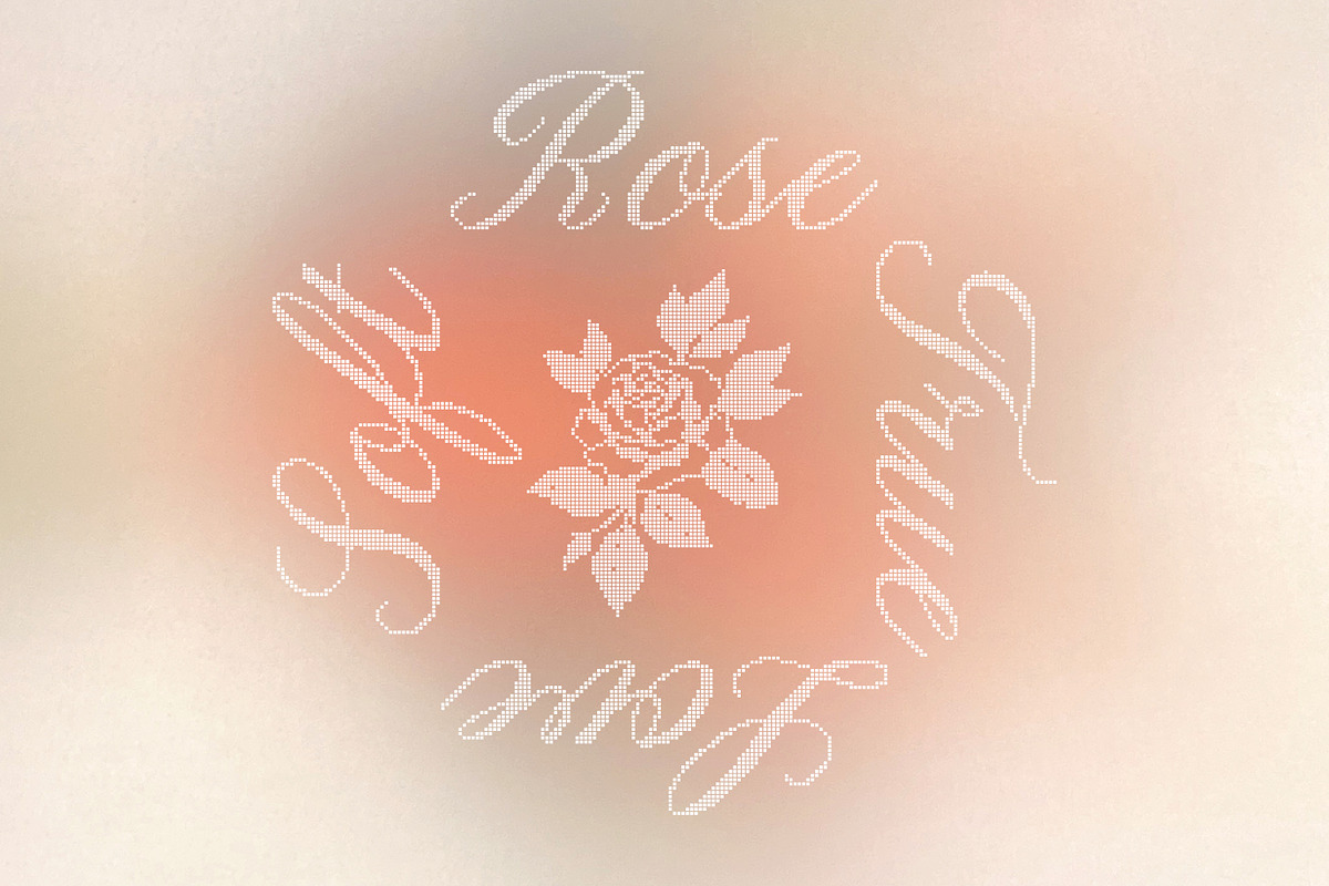 Fine Love Handcrafted Pixel Font, a Script Font by AnMark (Photo 5 of 11)