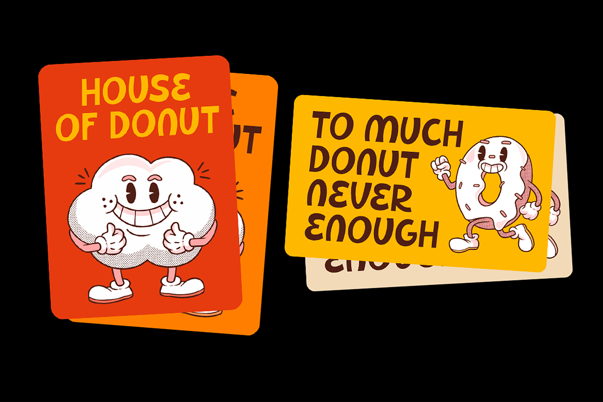 Peanut Waffle - Food Display Font, a Sans Serif Font by Pekotype (Photo 6 of 15)