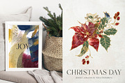 Christmas bundle: textures & flowers, a Texture Illustration by Yuliya Derbisheva (Thumbnail 7 of 33)