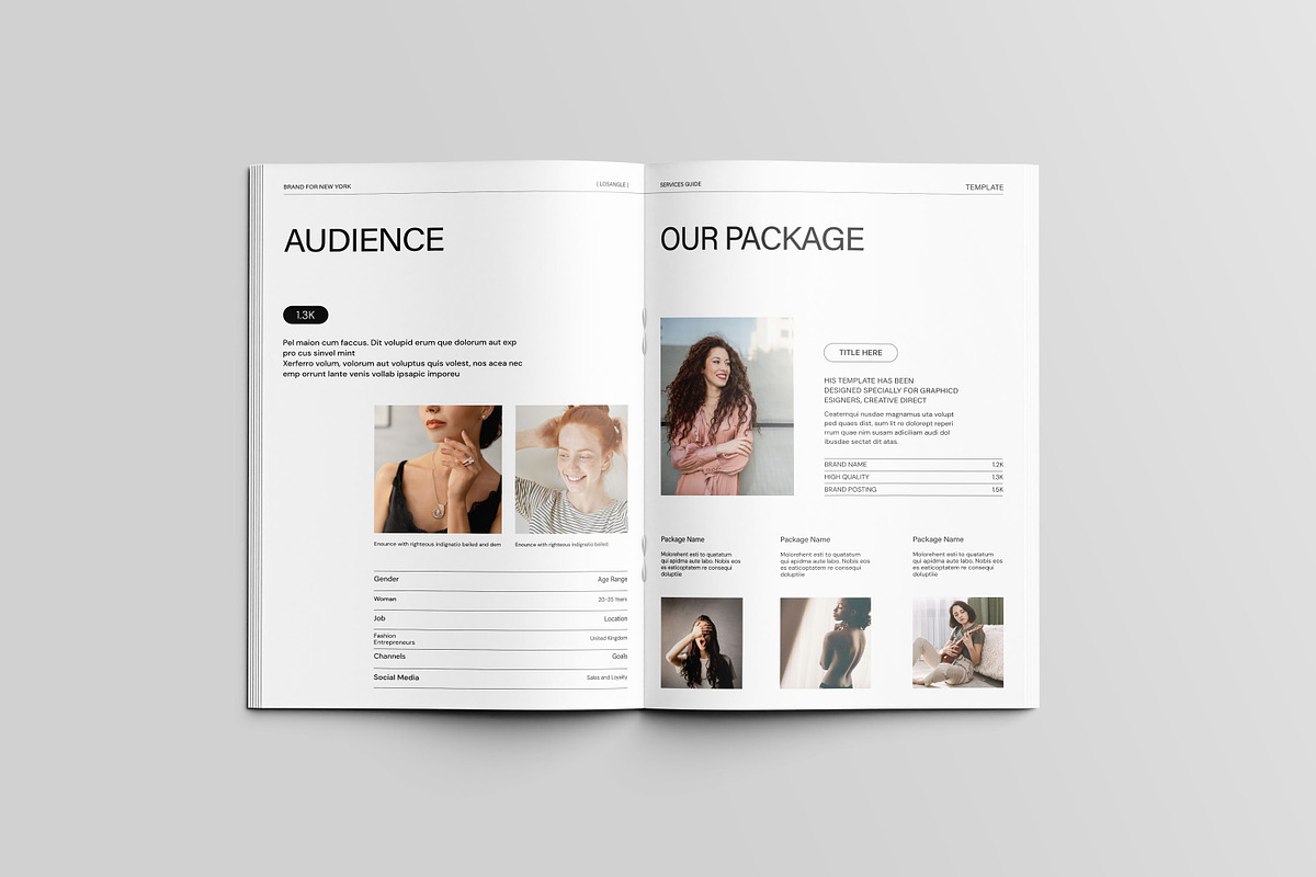 Services Guide Template, a Brochure Template by Creatiya Type (Photo 3 of 6)