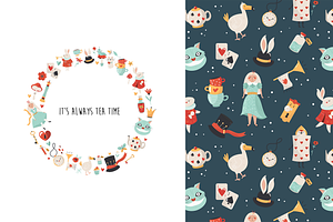 Wonderland Illustrations & Patterns