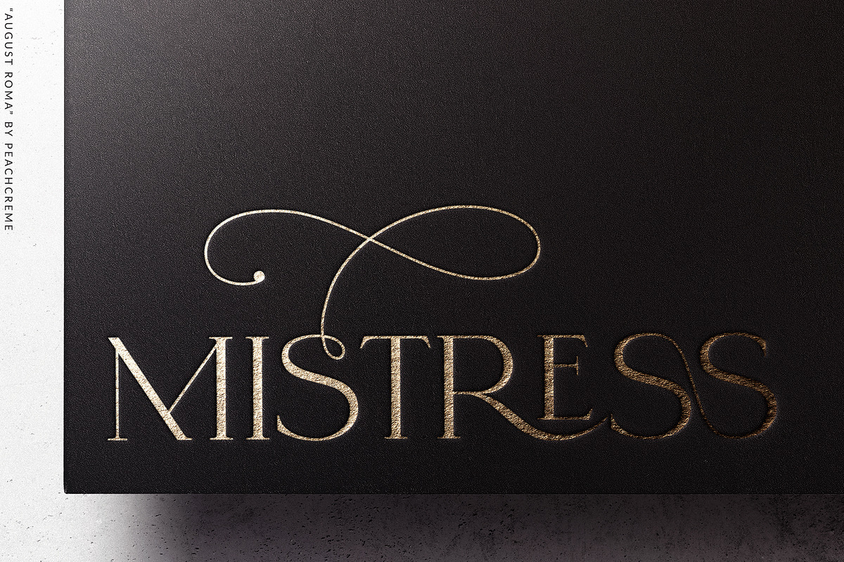 August Roma//Elegant Luxury Font Duo, a Handwritten Font by PeachCreme (Photo 11 of 43)