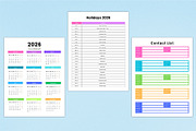 2026 Weekly Planner For Canva KDP, a Stationery Template by Shumaya (Thumbnail 3 of 4)