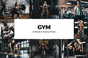 20 Gym Lightroom Presets & LUTs, a Preset Add-On by SparkleStock (Thumbnail 1 of 9)
