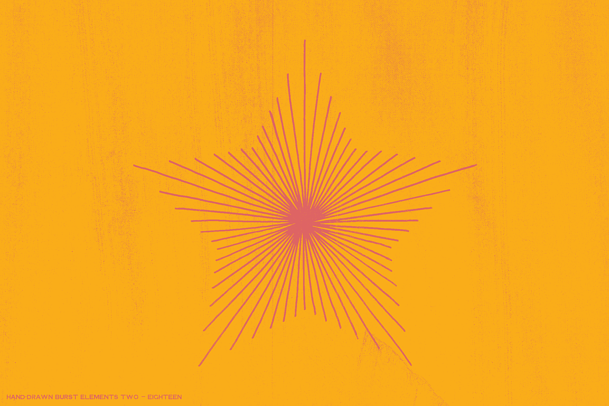 36 hand-drawn burst elements, an Object Graphic by The Shop (Photo 12 of 25)