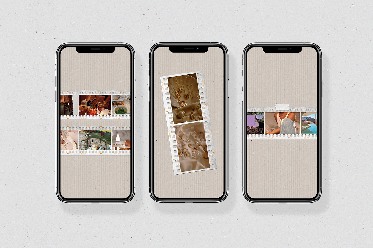 200 Film Frames & Instant Templates, a Social Media Template by Feel This (Photo 16 of 32)
