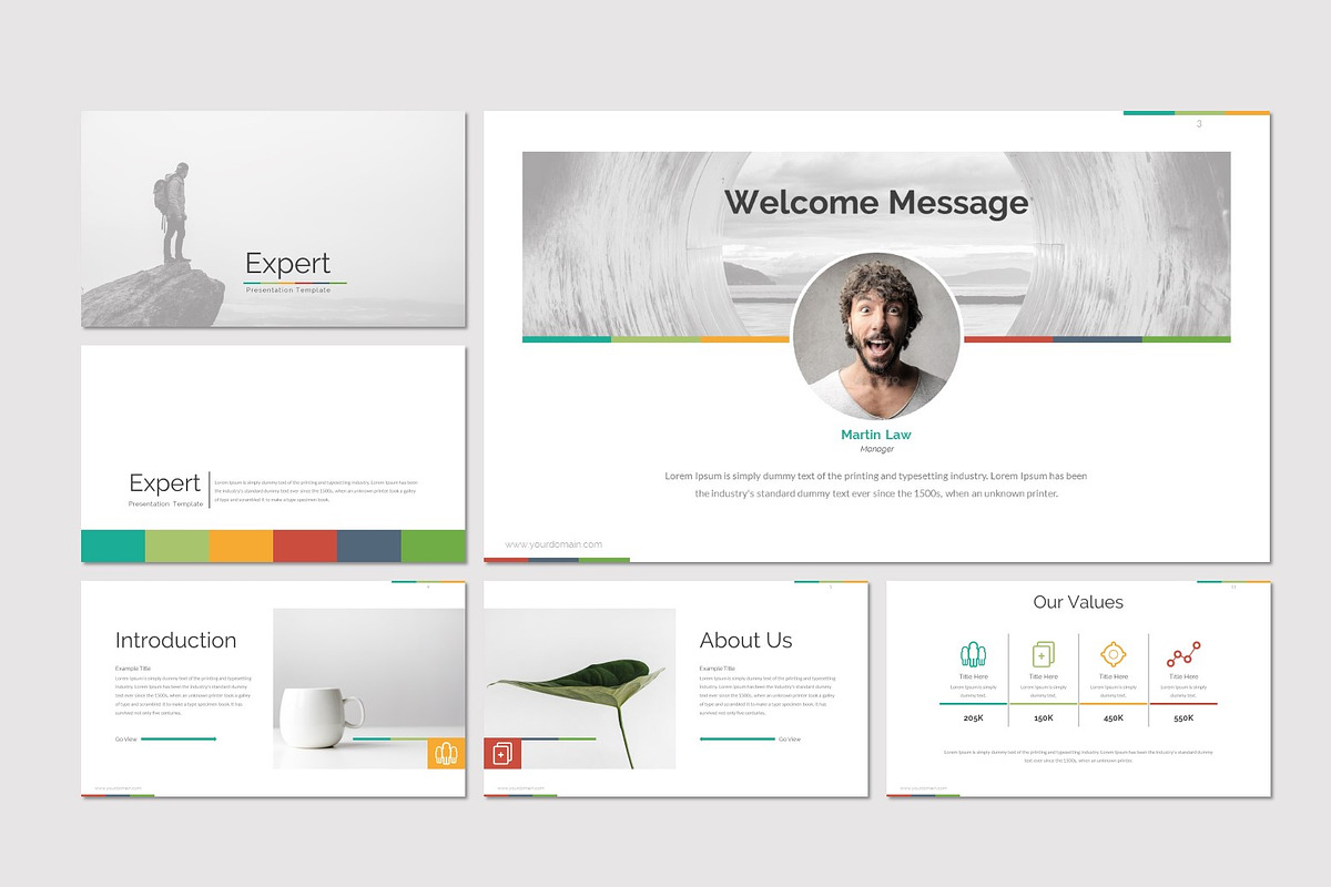 Expert - Keynote Template, a Presentation Template by inspirasign