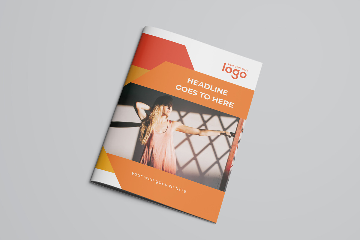 Orange Bifold Brochure, a Brochure Template by ZAAS (Photo 3 of 8)