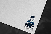 Freelance & Online Work Logo, a Branding & Logo Template by YUDesignStore (Thumbnail 2 of 7)