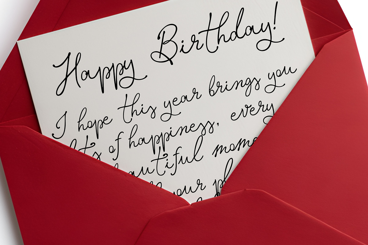 Rachel's Letter Font, a Handwritten Font by AnnArt (Photo 12 of 16)