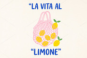 Retro Lemon Market PNG, a Seasonal Illustration by Canvas Craft (Thumbnail 1 of 7)