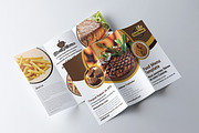 Trifold Brochure Restaurant Cafe, a Brochure Template by AfzaalGraphics (Thumbnail 4 of 5)