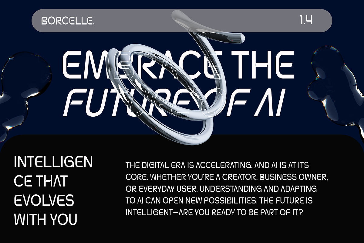 Kadera - Futuristic Font, a Font by Salamahtype (Photo 3 of 8)