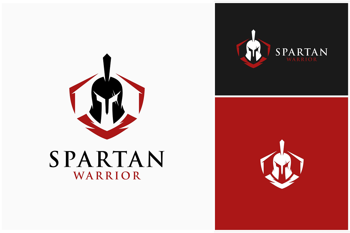 Spartan Warrior Protection Logo, a Branding & Logo Template by ika trisiana