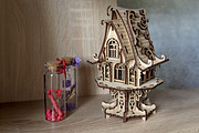 Garden Elf House - Laser Cut Design, an Object Graphic by VectorPainter (Thumbnail 8 of 16)
