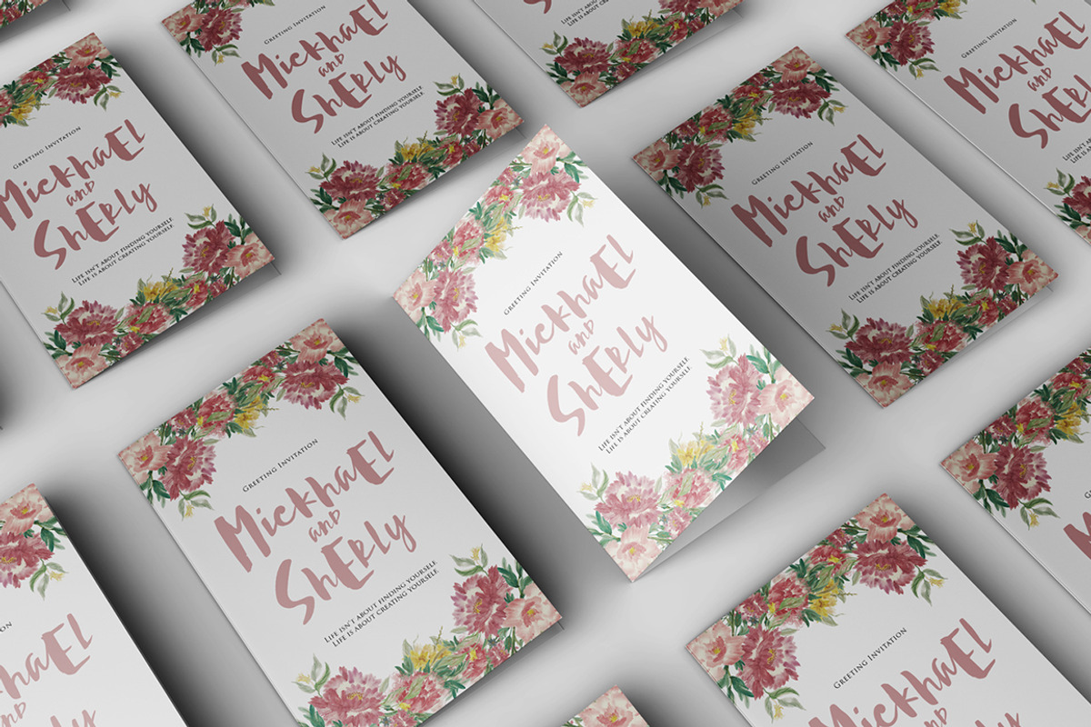 Adilla and Rita Typeface preview 2