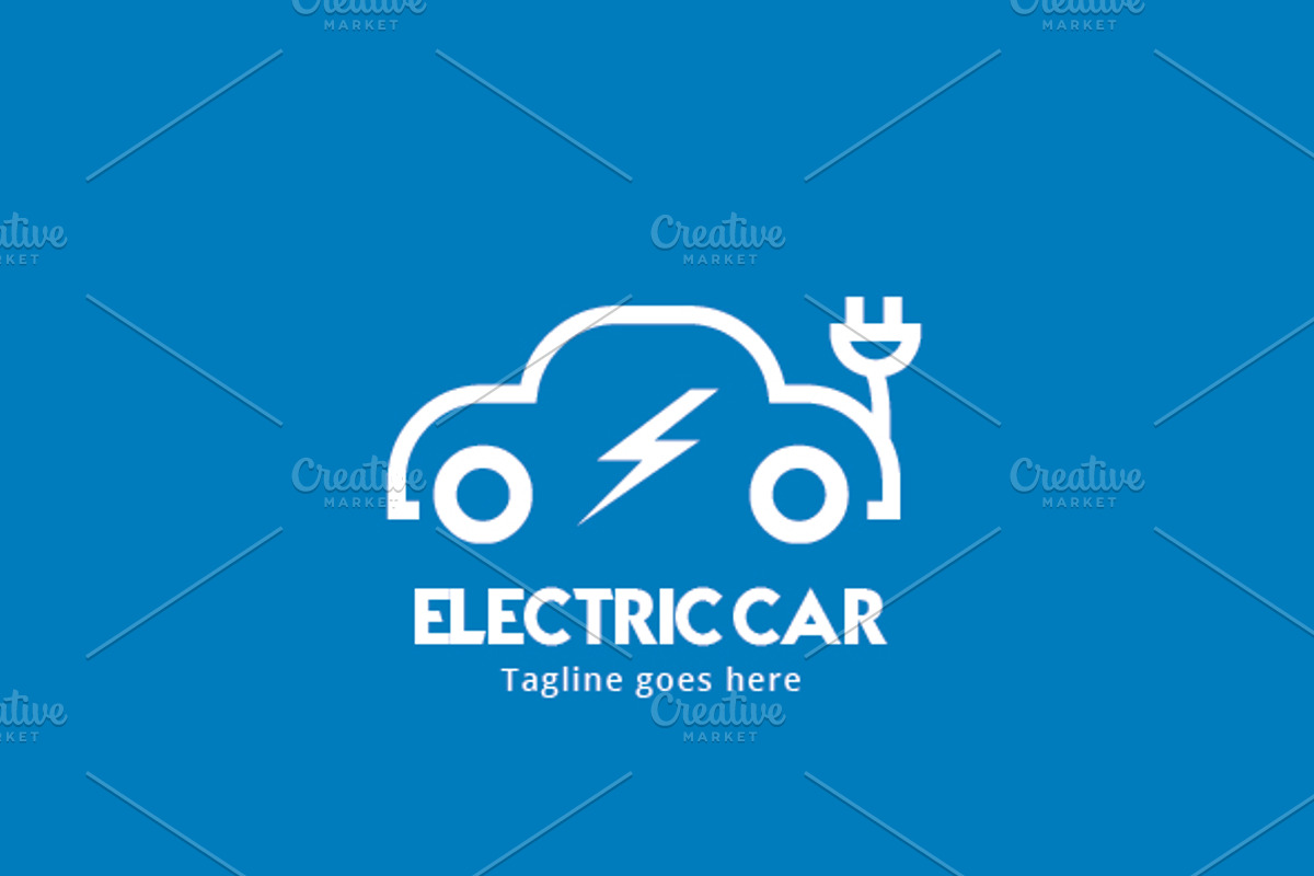 Electric Car, a Branding & Logo Template by da_only_aan (Photo 2 of 2)
