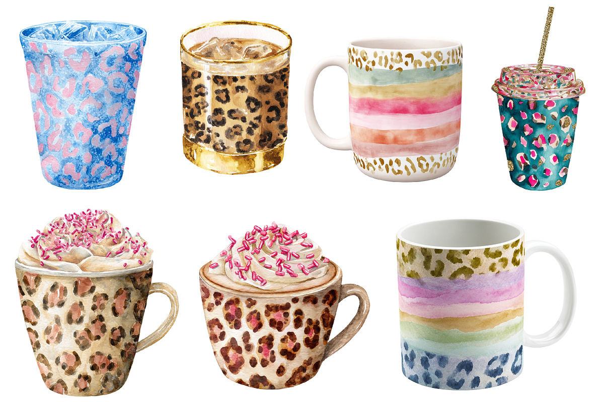 Brushstrokes New Year Coffee Cup, an Illustration by Designworld (Photo 4 of 5)