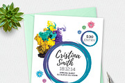 Merry Christmas Greeting Card, an Invitation Template by graphicforest (Thumbnail 2 of 3)