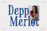 CS Quack Stamp, a Serif Font by Craft Supply Co. (Thumbnail 2 of 8)