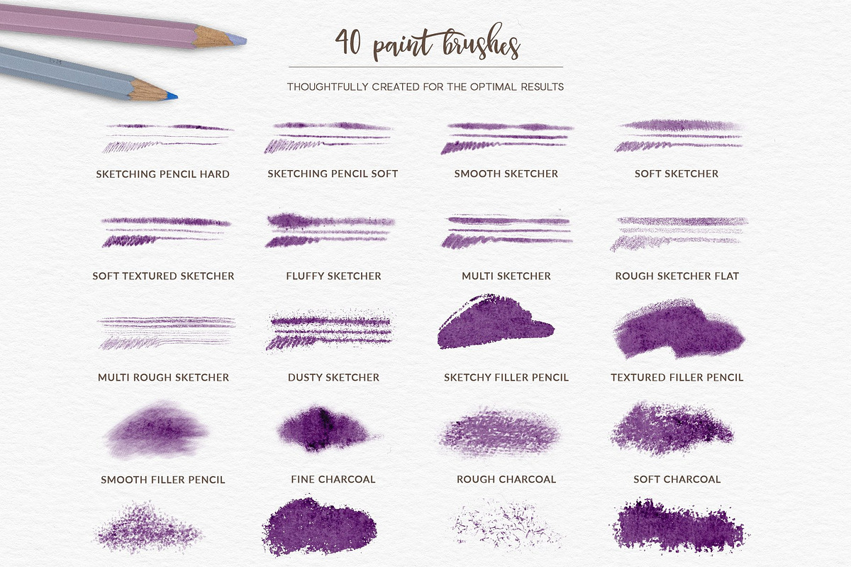Drawing & Sketching Toolkit, a Brush Add-On by Pretty Little Lines (Photo 10 of 19)