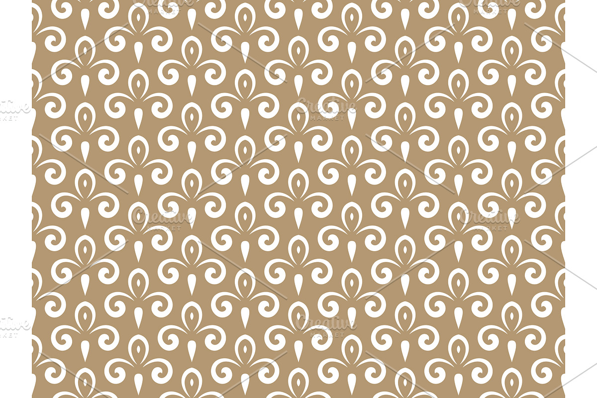 Flower geometric pattern., a Pattern Graphic by RODINA (Photo 1 of 3)