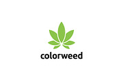 Color Weed / Marijuana / Cannabis, a Branding & Logo Template by bvcreates (Thumbnail 3 of 8)