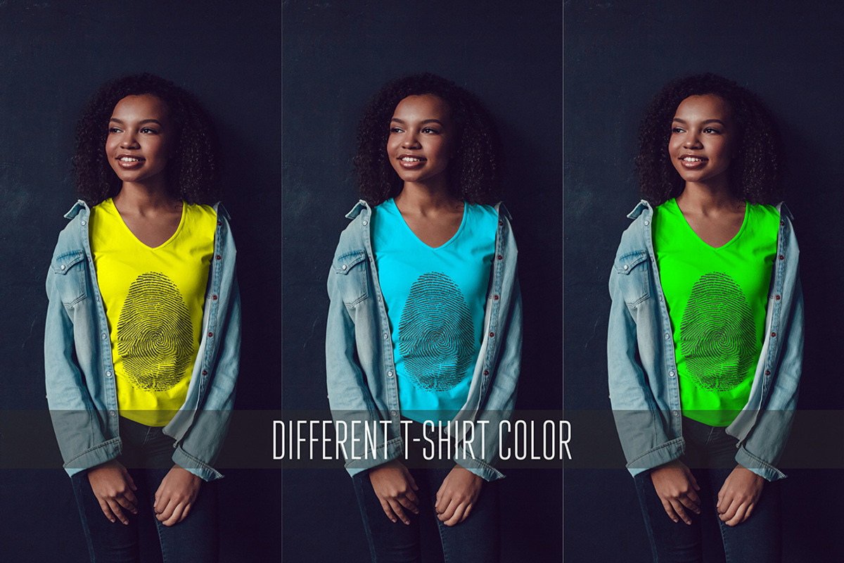 T-Shirt Mock-Up Vol.20 2017, a Shirt Mockup by Freeman Studio (Photo 3 of 27)